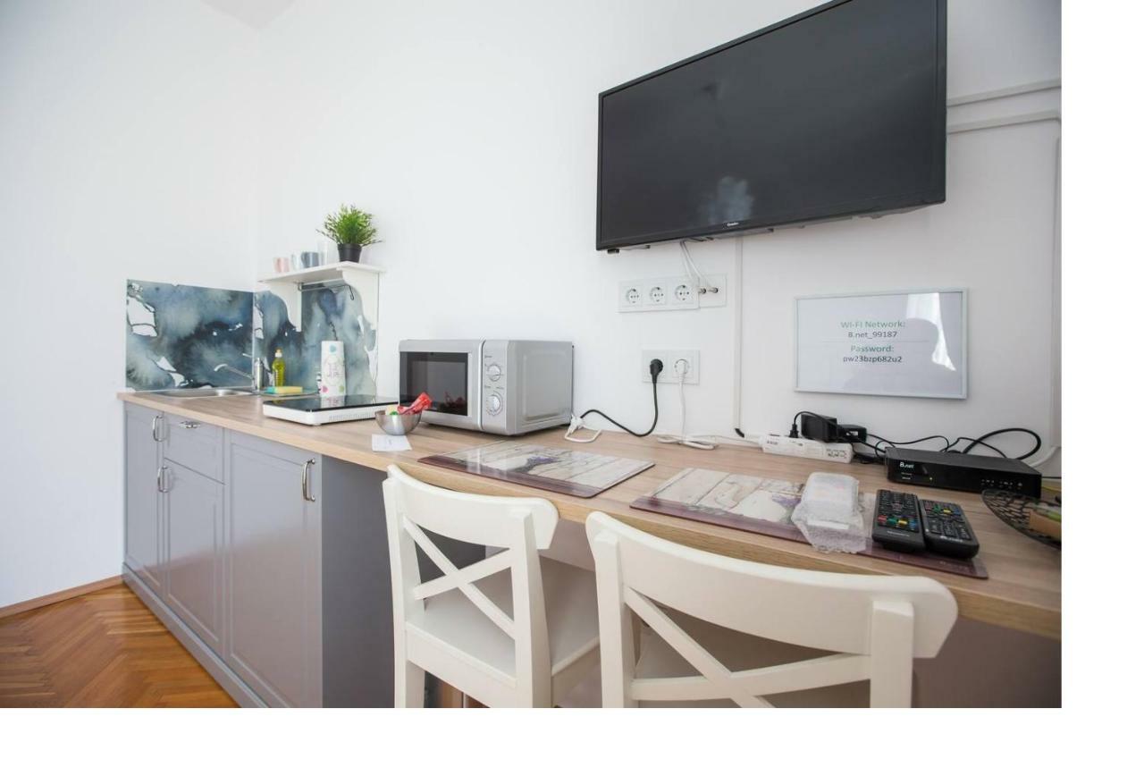 Oberiter Apartments - Center Of Zagreb, Fast Wifi, Ac, Kitchen, Parking Eksteriør bilde